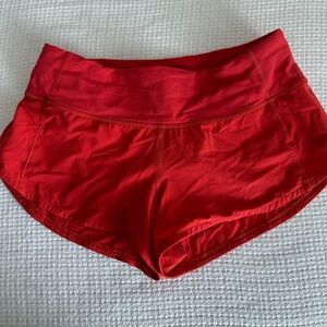 Lululemon speed up shorts